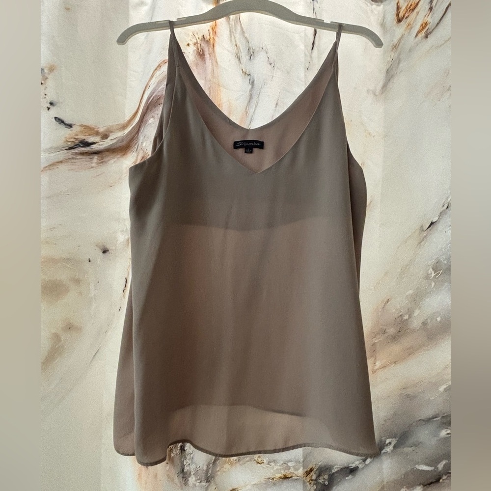 Tan Dress Tank